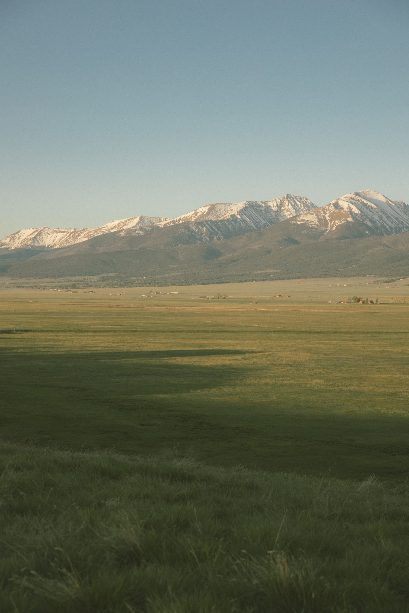 A beautiful sunrise over the Sangre De Cristo Mountains in Westcliffe, Colorado by Our World with Jessy